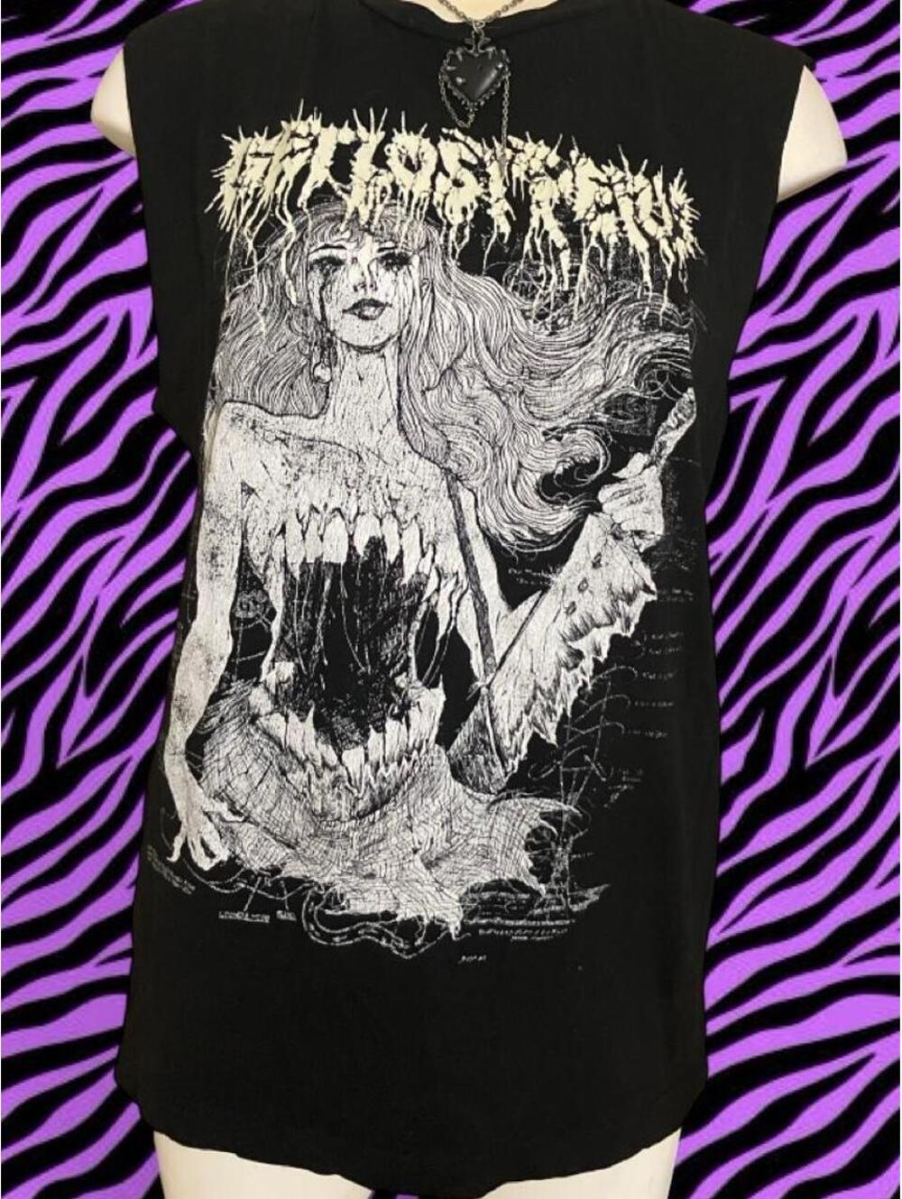Sicckk Get Lost Perv black tank top